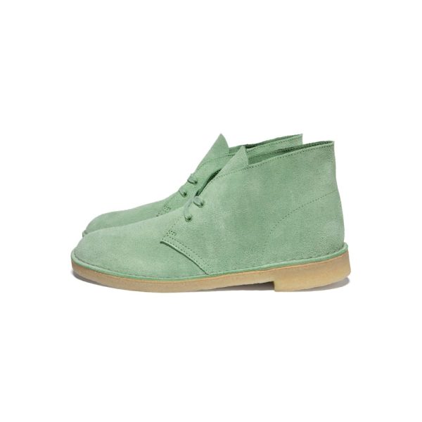 Clarks Originals Desert Boots Men s Light Green Suede 26171745 Online