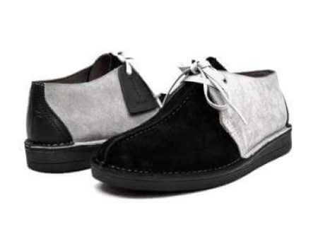 British Walkers Kingston Desert Trek Men s Black and Gray Suede Hot on Sale