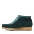 [26167942] Womens CLARKS WALLABEE BOOT - TEAL COMBI Discount