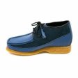 British Walkers Knicks Men s Light Blue Suede and Navy Leather For Cheap