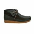 British Walkers New Castle Wallabee Boots Men s Green Leather and Suede on Sale