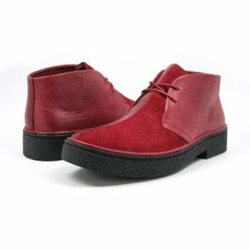 British Walkers Playboy Men s Wine Red Leather and Suede Split Toe Discount