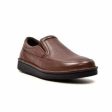 British Walkers Nottingham Men s Brown Leather Casual Slip On Shoes For Cheap