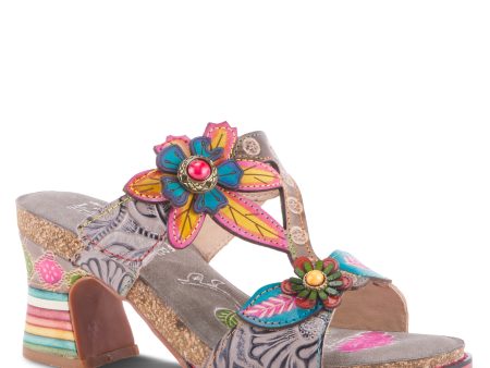 L ARTISTE ROSSIE HEELED SANDALS Online now