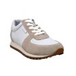 British Walkers Surrey Men s Beige and White Leather and Suede Sneakers on Sale