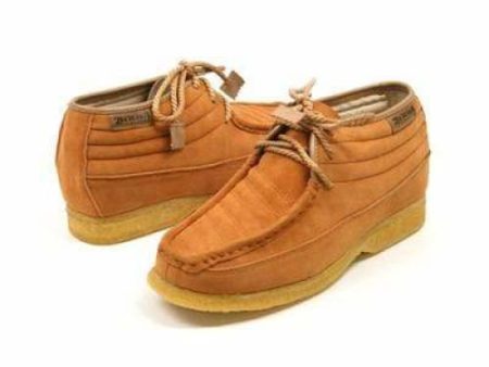 British Walkers Castle Men s Rust Suede Three Quarter Lace Up Shoes Online now