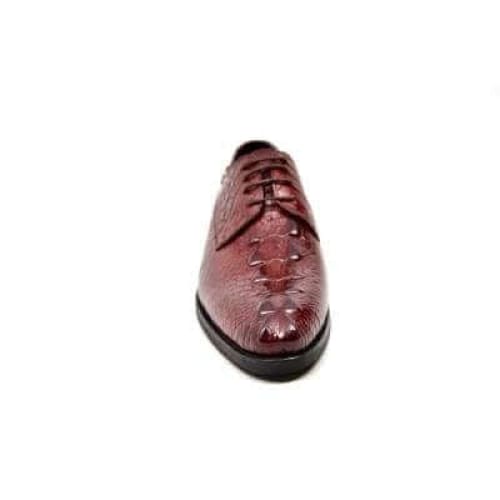 British Walkers Elegance Men s Burgundy Crocodile Leather Loafers For Sale