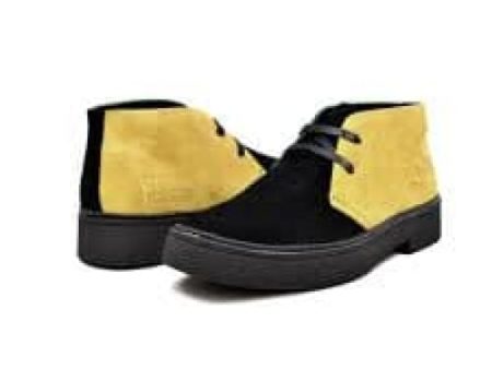 British Walkers Classic Playboy Men s Black and Yellow Suede Supply