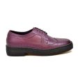 British Walkers Playboy Originals Wingtip Low Cut Men s Albergine Leather Oxfords Cheap