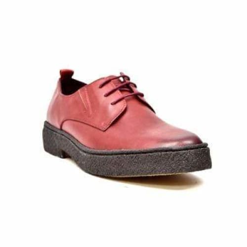 British Walkers Playboy Original Men s Burgundy Leather Low Top Oxfords For Cheap