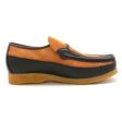 British Walkers Power Men s Rust and Brown Suede Crepe Sole Slip Ons Online Sale