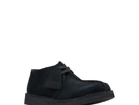 Clarks Originals Kids Desert Trek O Black Suede 26168046 For Sale