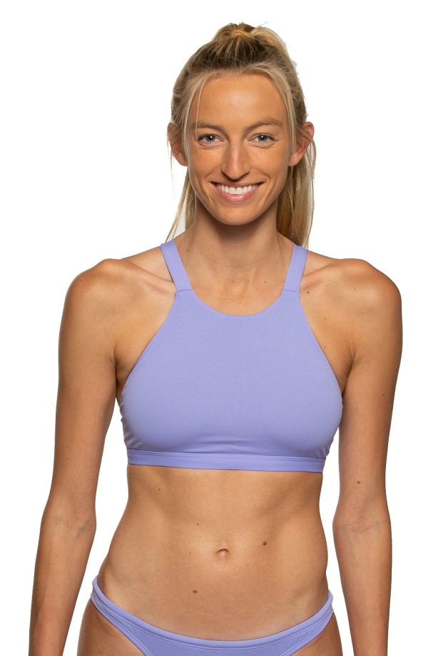 Kaylee Bikini Top - Lavender Hot on Sale