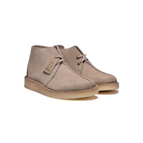 Clarks Originals Desert Trek Hi 50th Year Anniversary Men s Sand Suede High Top 26169535 Online