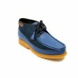 British Walkers Knicks Men s Light Blue Suede and Navy Leather For Cheap