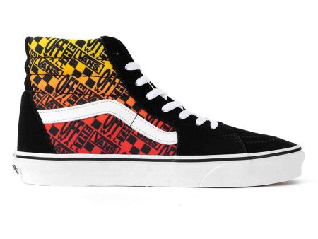 (U3C2N5) Logo Flame Sk8-Hi Shoes - Black True White Online