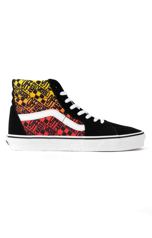 (U3C2N5) Logo Flame Sk8-Hi Shoes - Black True White Online