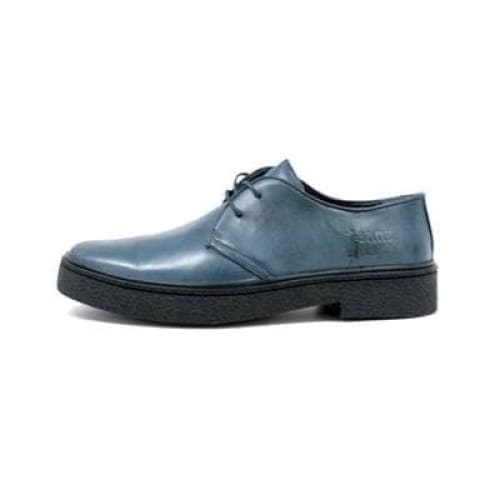 British Walkers Playboy Classic Low Cut Navy Blue Leather Oxfords Discount