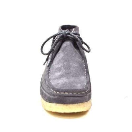 British Walkers Walker 100 Wallabee Boots Men s Gray Leather and Suede Online Sale