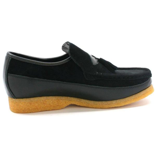 British Walkers King Men s Old School Suede and Leather Slip On Shoes on Sale