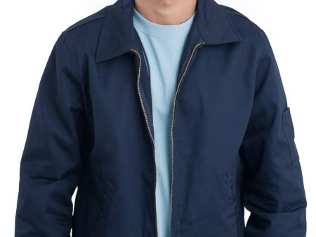 (JT75DN) Unlined Eisenhower Jacket - Dark Navy For Discount