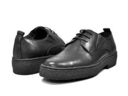 British Walkers Playboy Original Men s Black Leather Low Top Oxfords Sale