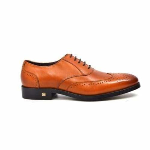 British Walkers Adam Men s Cognac Leather Loafers For Cheap