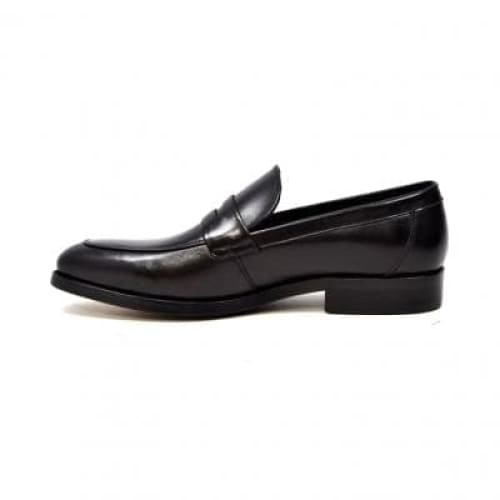 British Walkers Berlin Men s Black Leather Loafers Online