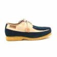 British Walkers Crown Men s Navy and Beige Suede Crepe Sole Low Top Shoes Online Hot Sale