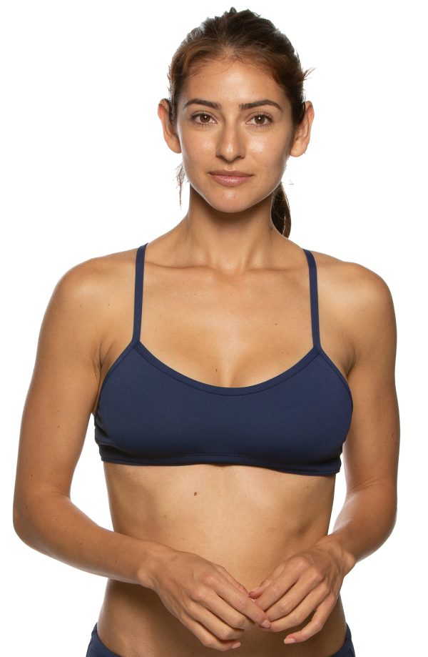 Heidi Bikini Top - Navy Online Sale