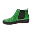 British Walkers Soho Men s Green Snake Skin Leather Custom Made Boots on Sale