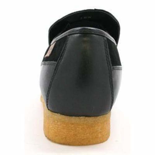 British Walkers King Men s Old School Black Suede Slip On Shoes on Sale