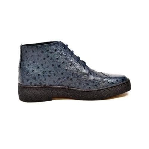 British Walkers Wingtip Playboy Men s Light Blue Leather Discount