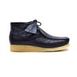 British Walkers Walker 100 Wallabee Boots Men s Navy Blue Ostrich Leather on Sale