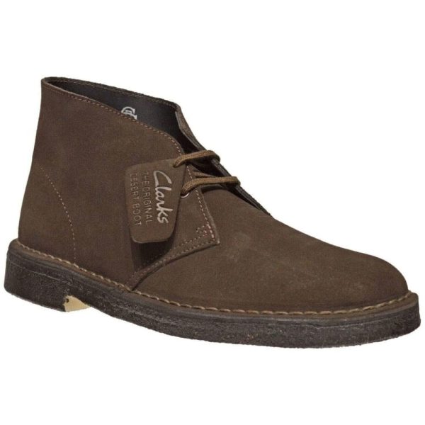 Clarks Originals Desert Boots Men s Brown Suede 26138229 Online Sale