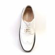 British Walkers Wingtips Limited Men s All White Leather High Tops For Discount