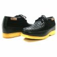 British Walkers Castle Men s Black Leather and Suede Three Quarter Lace Up Shoes Online Hot Sale