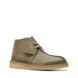 Clarks Originals Desert Trek Hi 50 Men s Forest Green Suede 26173615 Online now