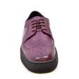 British Walkers Playboy Originals Wingtip Low Cut Men s Albergine Leather Oxfords Cheap