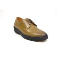 British Walkers Playboy Originals Wingtip Low Cut Men s Olive Leather Oxfords For Cheap