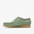 [26172073] Mens CLARKS WALLABEE - GREEN EMBROIDERY For Sale