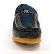 British Walkers Power Men s Navy and Brown Suede Old School Slip On on Sale