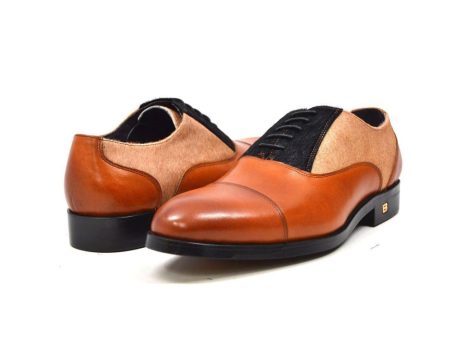 British Walkers Albert Men s Genuine Pony Skin Leather Dress Shoes Online