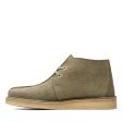 Clarks Originals Desert Trek Hi 50 Men s Forest Green Suede 26173615 Online now