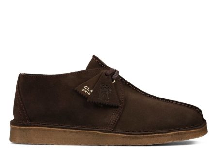 Clarks Originals Desert Trek Men s Dark Brown Suede 26155488 Online now