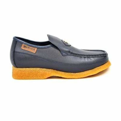 British Walkers Power Men s Navy Leather Sale