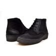 British Walkers Playboy Wingtips Limited Men s Two Tone Black Leather and Pony Skin High Top Boots Discount