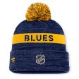 ST. LOUIS BLUES FANATICS AUTHENTIC PRO RINK POM KNIT Online