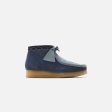 Clarks Originals Wallabee Boots Men s Stitch Pack Blue Combi Suede 26163259 Online