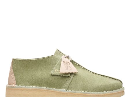 Clarks Original Desert Trek Men s Pale Green Suede 26165805 Discount